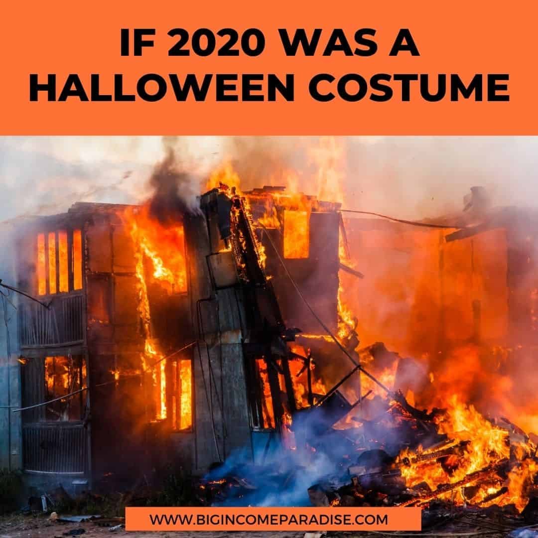 if 2020 was a Halloween costume - Funny Halloween memes