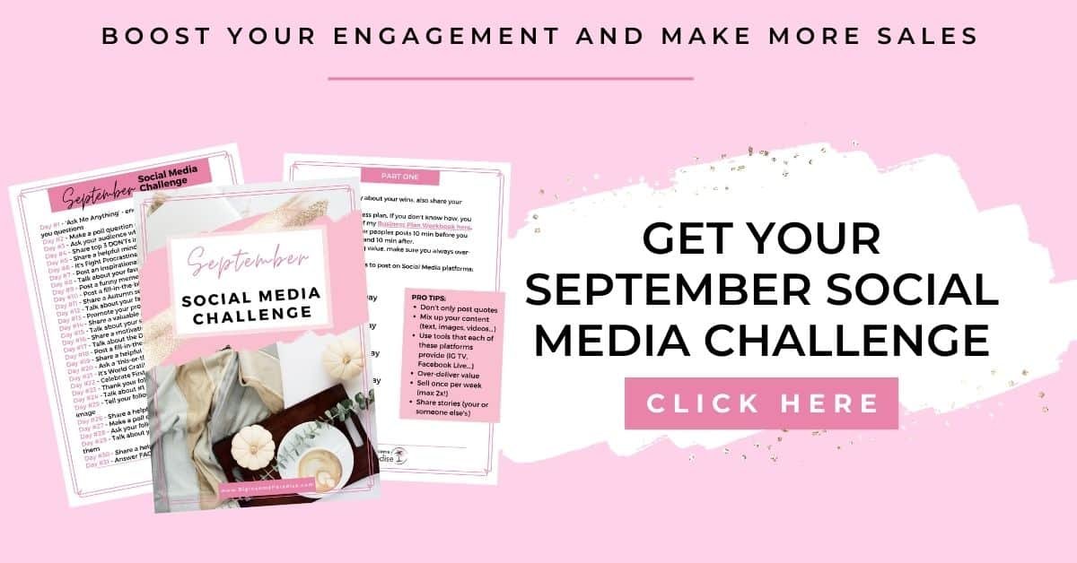 September Social Media Challenge