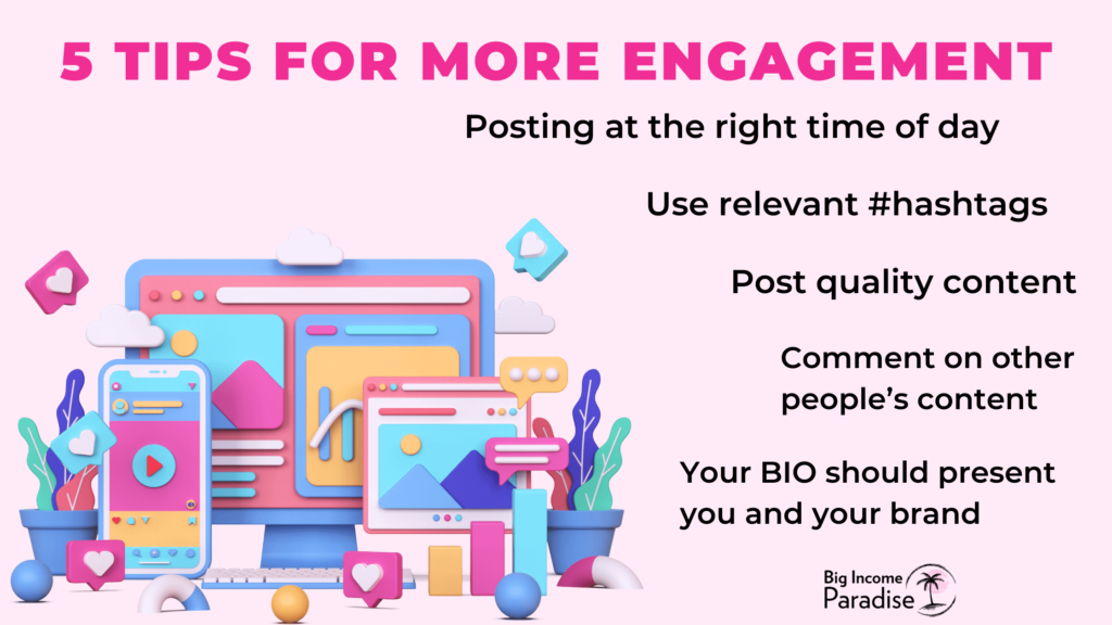 5 tips on getting more engagement