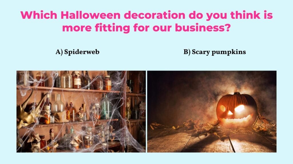 Halloween-Themed Business Polls