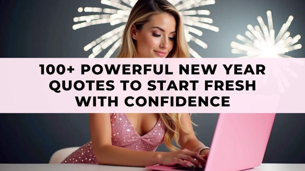 100+ Powerful New Year Quotes to Start Fresh with Confidence