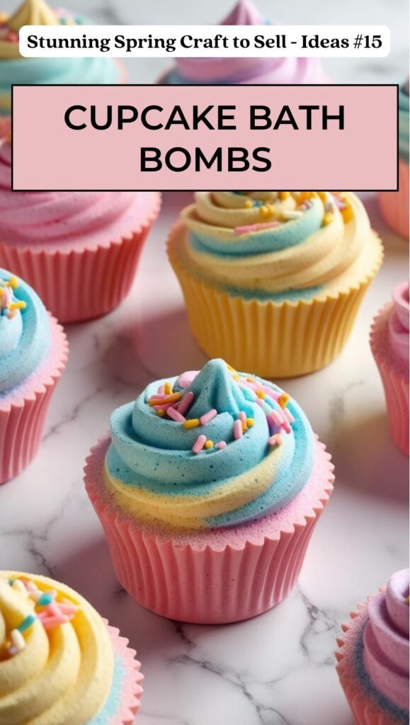 Cupcake Bath Bombs