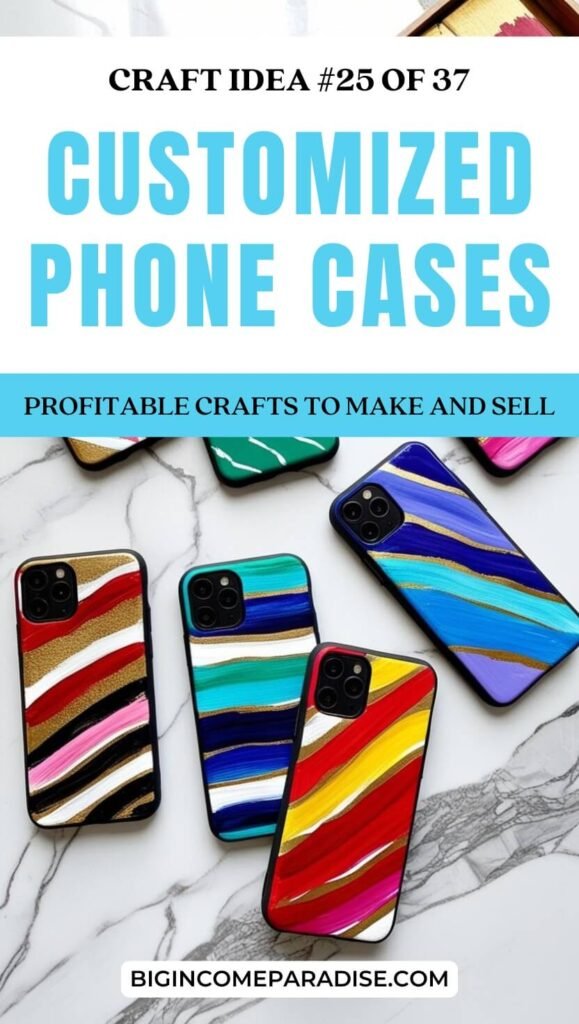 Customized Phone Cases - Profitable Crafts to Make and Sell