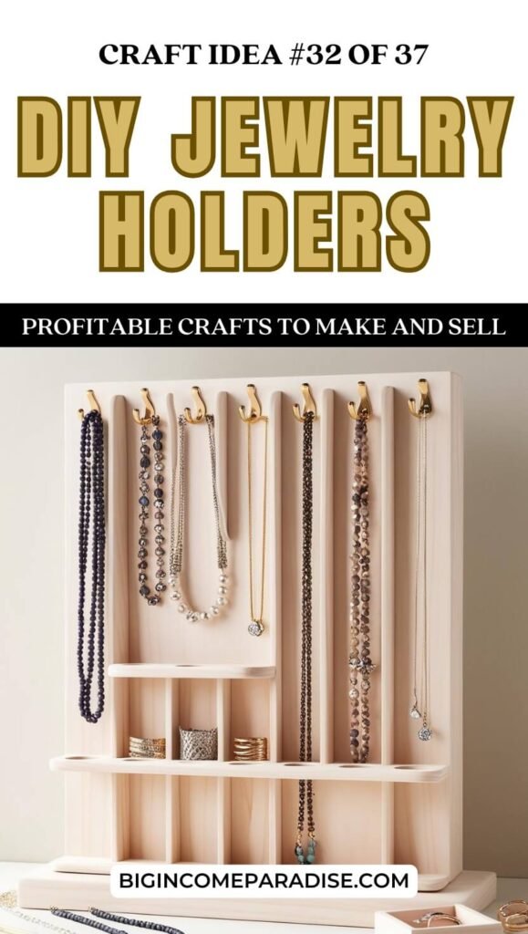 DIY Jewelry Holders - Profitable Crafts to Make and Sell