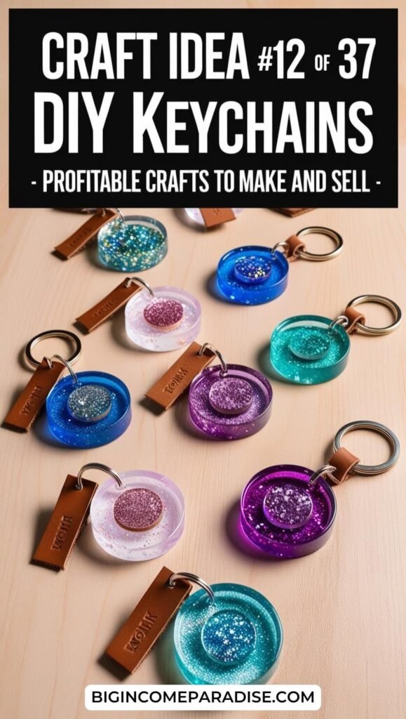 DIY Keychains - Profitable Crafts to Make and Sell