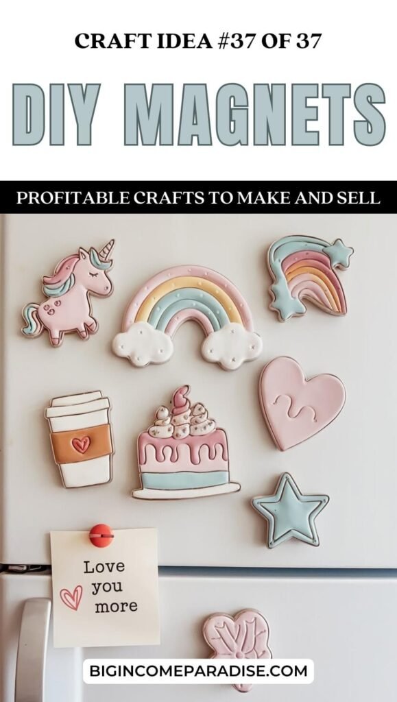 DIY Magnets - Profitable Crafts to Make and Sell