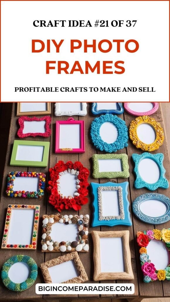 DIY Photo Frames - Profitable Crafts to Make and Sell