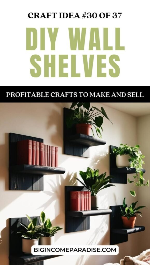 DIY Wall Shelves - Profitable Crafts to Make and Sell