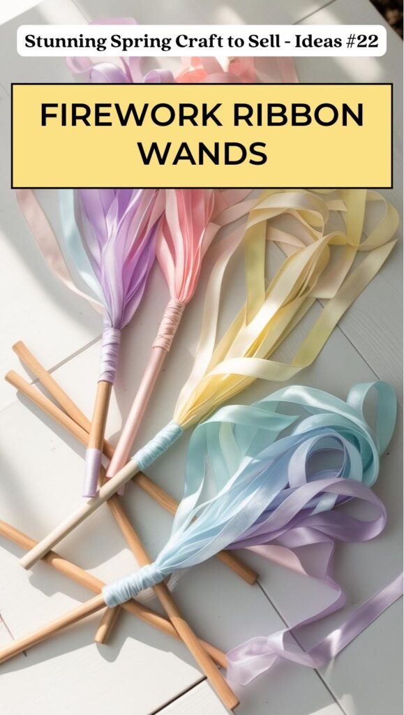 Firework Ribbon Wands