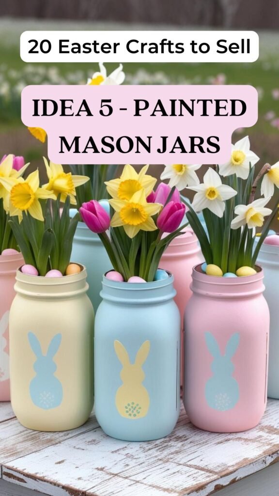 Painted Mason Jars