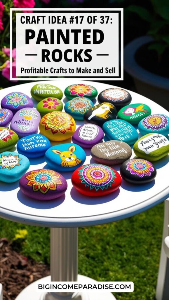 Painted Rocks - Profitable Crafts to Make and Sell