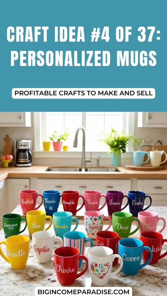 Personalized Mugs - Profitable Crafts to Make and Sell