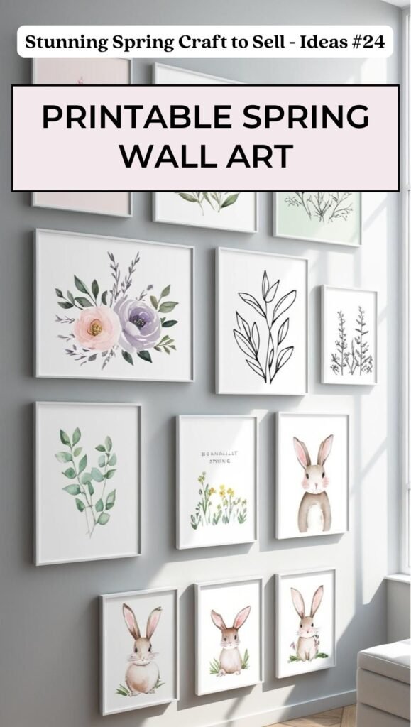 Printable Spring Wall Art