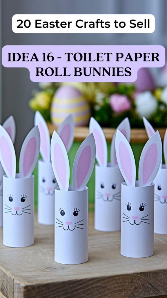 Toilet Paper Roll Bunnies