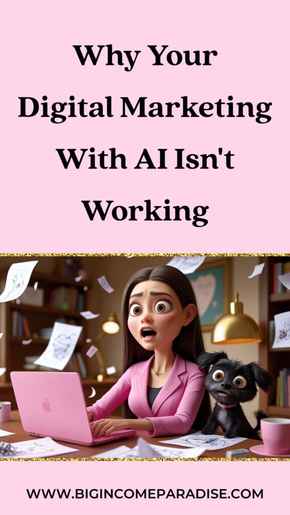 Why Your Digital Marketing With AI Isn't Working
