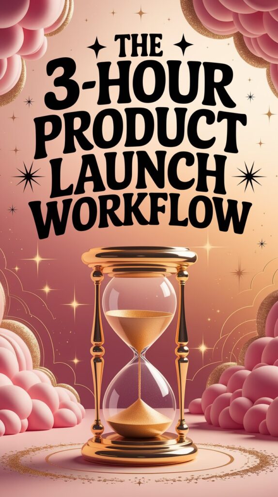 How I Plan a Product Launch In Just 3 Hours