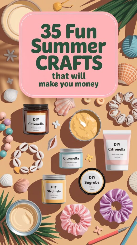 35 Fun Summer Crafts That Will Make You Money