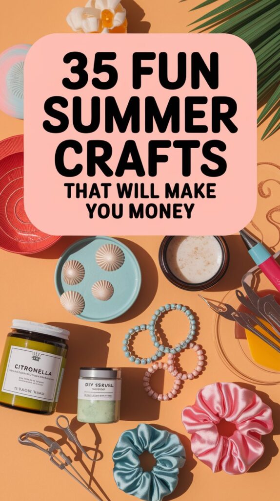 35 Fun Summer Crafts To Make Money