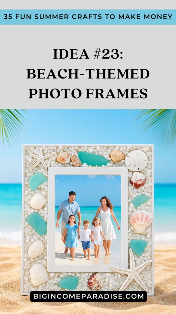 Beach-Themed Photo Frames