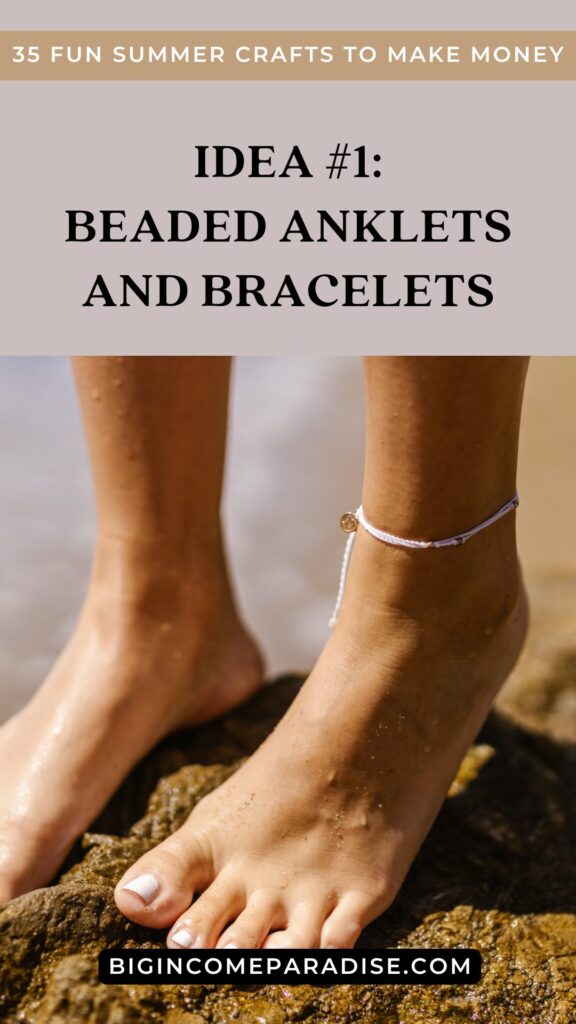 Beaded Anklets And Bracelets