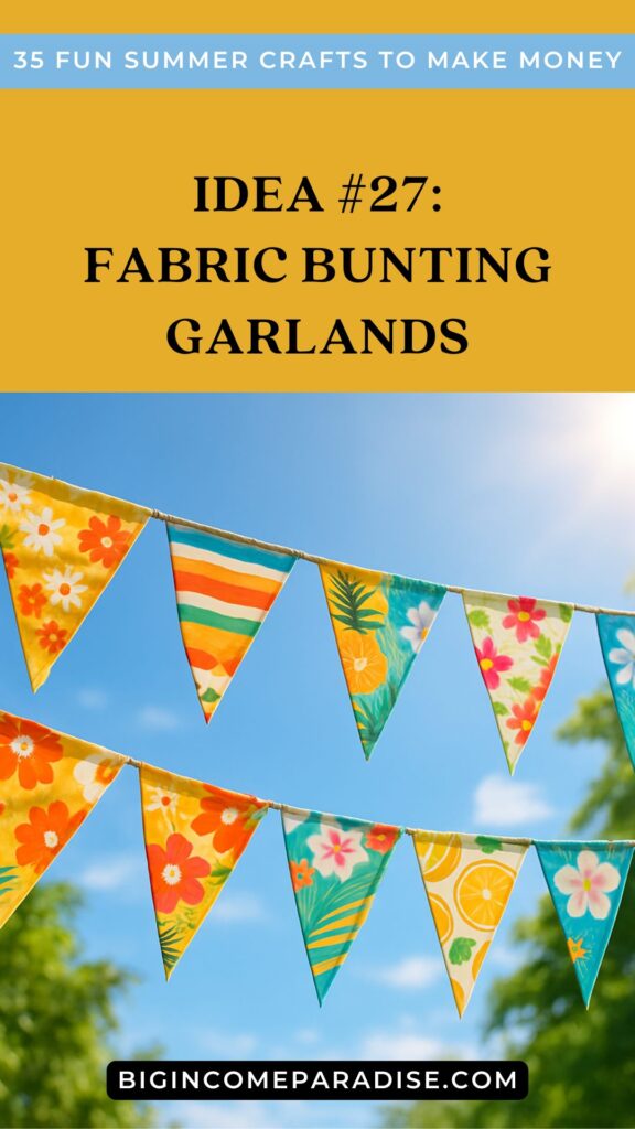 Fabric Bunting Garlands