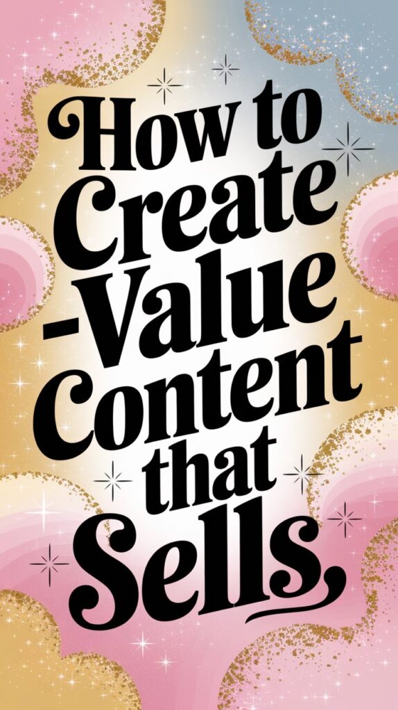 How To Create High-Value Content That Sells