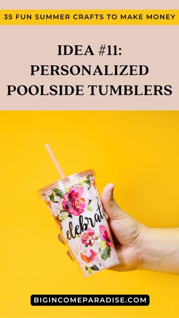 Personalized Poolside Tumblers