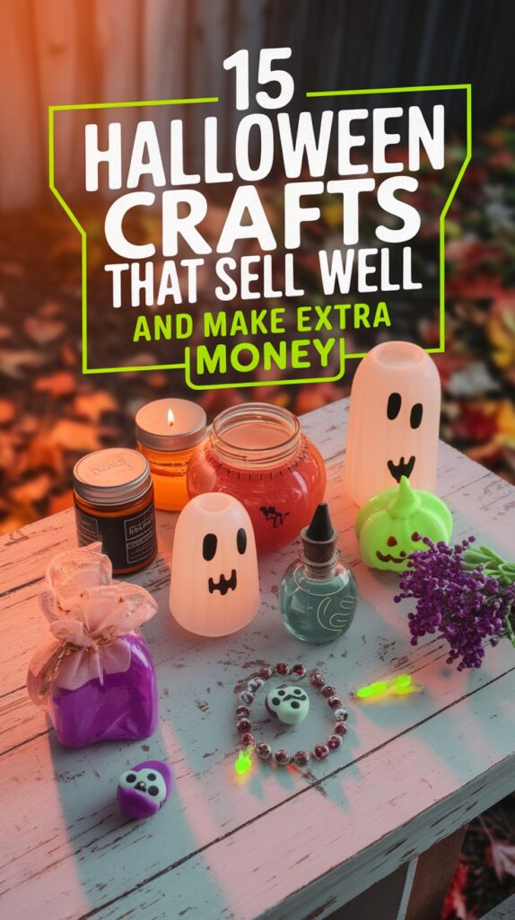 15 halloween crafts for adults to create and sell