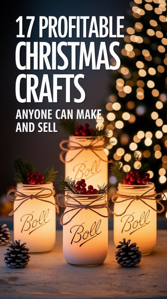 These Christmas crafts diy projects are perfect for anyone who wants to make extra money during the holidays. From easy Christmas craft ideas to festive designs, you’ll find fun Christmas crafts to sell that don’t take a huge budget.
