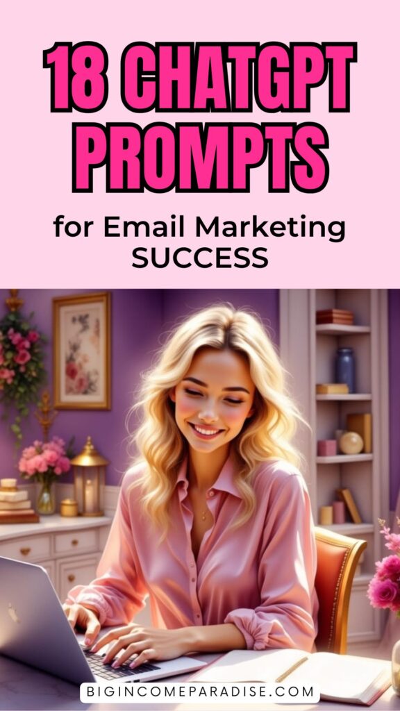 Writing emails doesn’t have to take hours. These 18 ChatGPT prompts for email marketing help you write business emails that connect, convert, and make money - without sounding robotic.