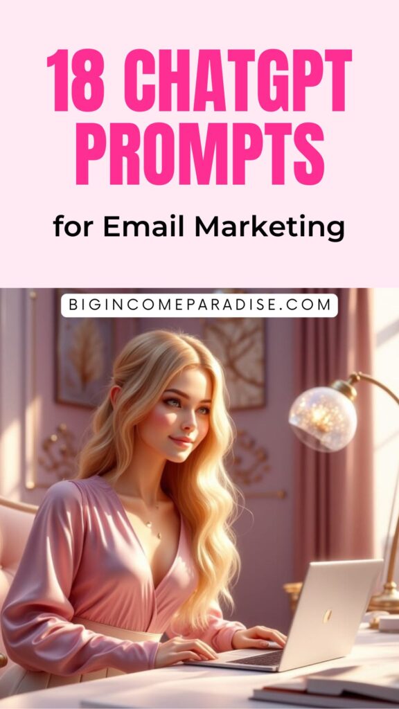 If writing business emails drains you, this list of ChatGPT prompts for email marketing will save you hours. They help you write messages that sell and make money with ease.