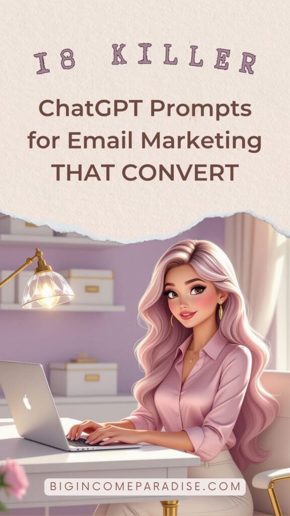 Stop overthinking your business emails. These ChatGPT prompts for email marketing make it simple to write messages that attract buyers and boost your sales naturally.
