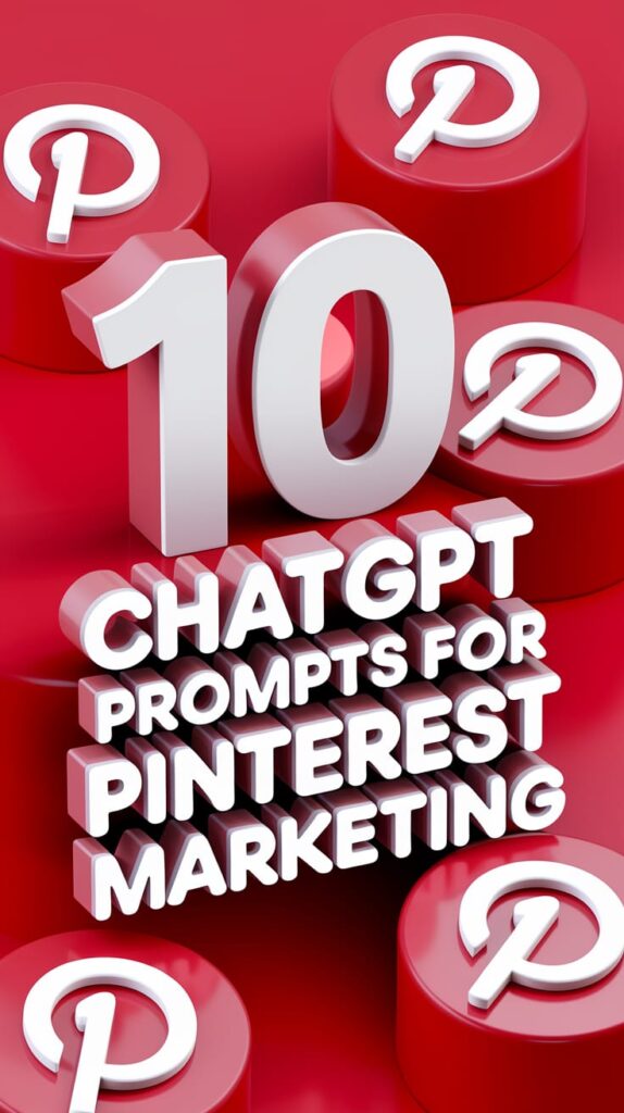 These ChatGPT prompts for Pinterest help you save hours of work. Just add your Pinterest keywords, and the AI will create engaging pin descriptions that drive traffic and help you make more money.