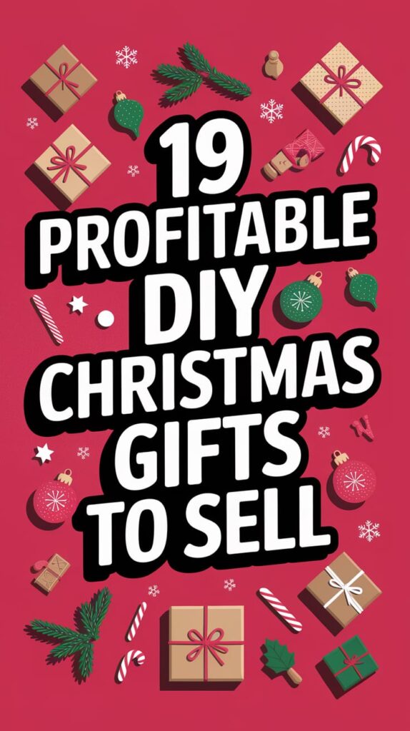These DIY Christmas gifts help you turn your creativity into income. You’ll find handmade Christmas gifts that look beautiful, cute Christmas gifts customers enjoy, and DIY gift ideas that make it easy to work from home and make money.