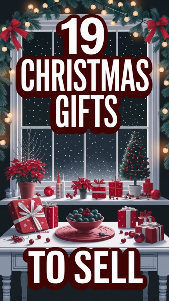 Create DIY Christmas gifts that bring in steady sales. This list includes handmade Christmas gifts that stand out, cute Christmas gifts customers love, and DIY gift ideas you can make while you work from home to make money.