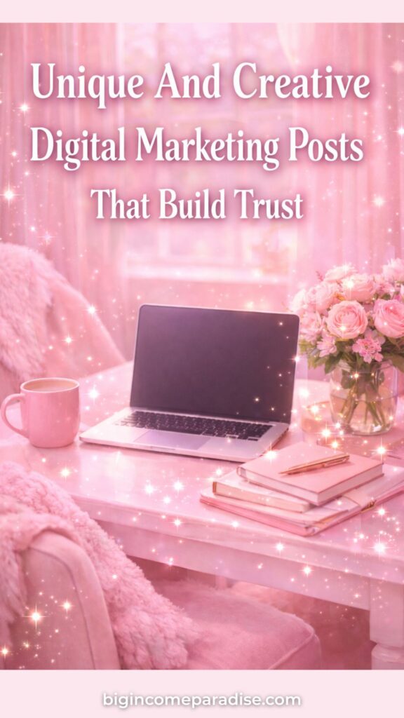 If your posts feel flat, these creative digital marketing posts will help you fix that fast. These post ideas help you make money by getting people to take you seriously. You'll boost trust with your followers. You can use these on Threads, Instagram, and Facebook. These content ideas make your page feel like a real business.