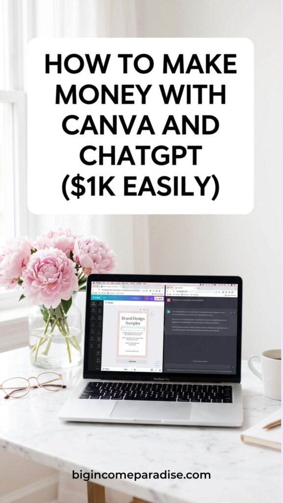 You don’t need months to finish a digital product and see results. How to make money with Canva and ChatGPT starts with creating a simple PDF that solves one clear problem. I’ll walk you through Canva basics so you can design something clean and sellable. You’ll see how well it will fit into your digital marketing business. If you’ve been stuck on ideas, this will help you move. See the full guide.