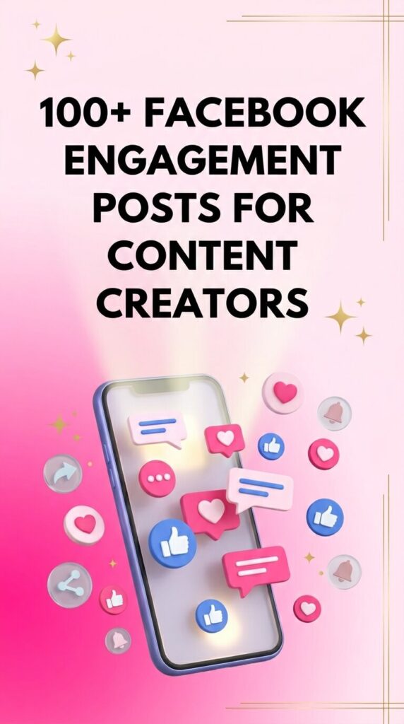 If your posts feel quiet lately, these Facebook engagement posts can bring your audience back into the conversation. In my blog I share many ready to use ideas that will make your followers comment and react. You will also get simple psychology tips that make writing easier and better. The ideas work well for content creators and business owners. Many examples are based on proven Facebook post ideas that encourage replies. See the ideas.