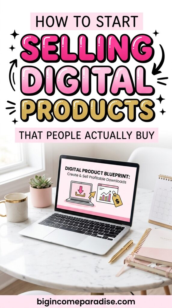 How To Start Selling Digital Products That People Actually Buy