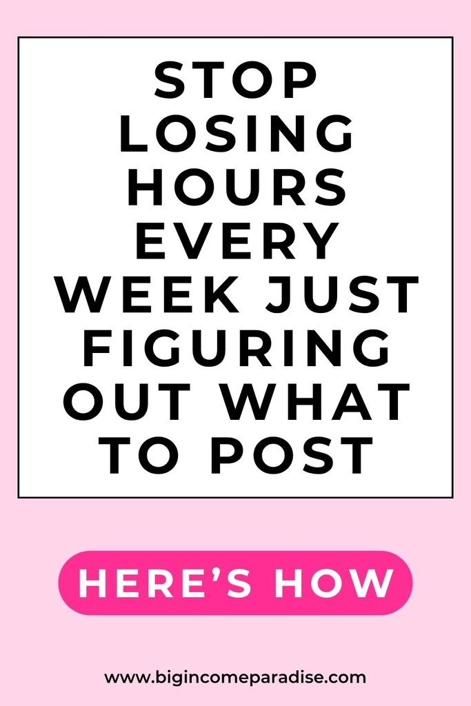Stop Losing Hours Every Week Just Figuring Out What to Post