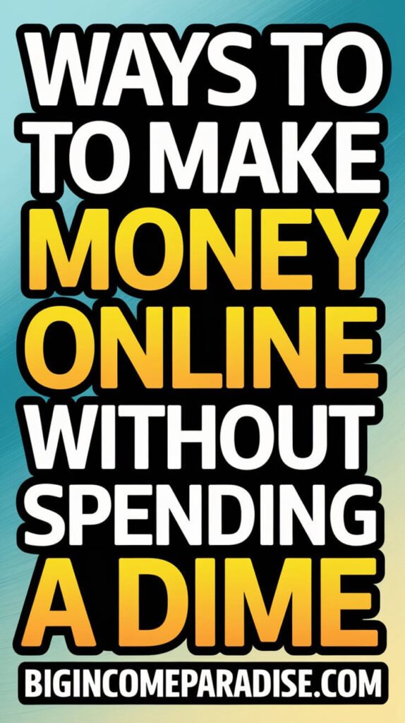 make money online