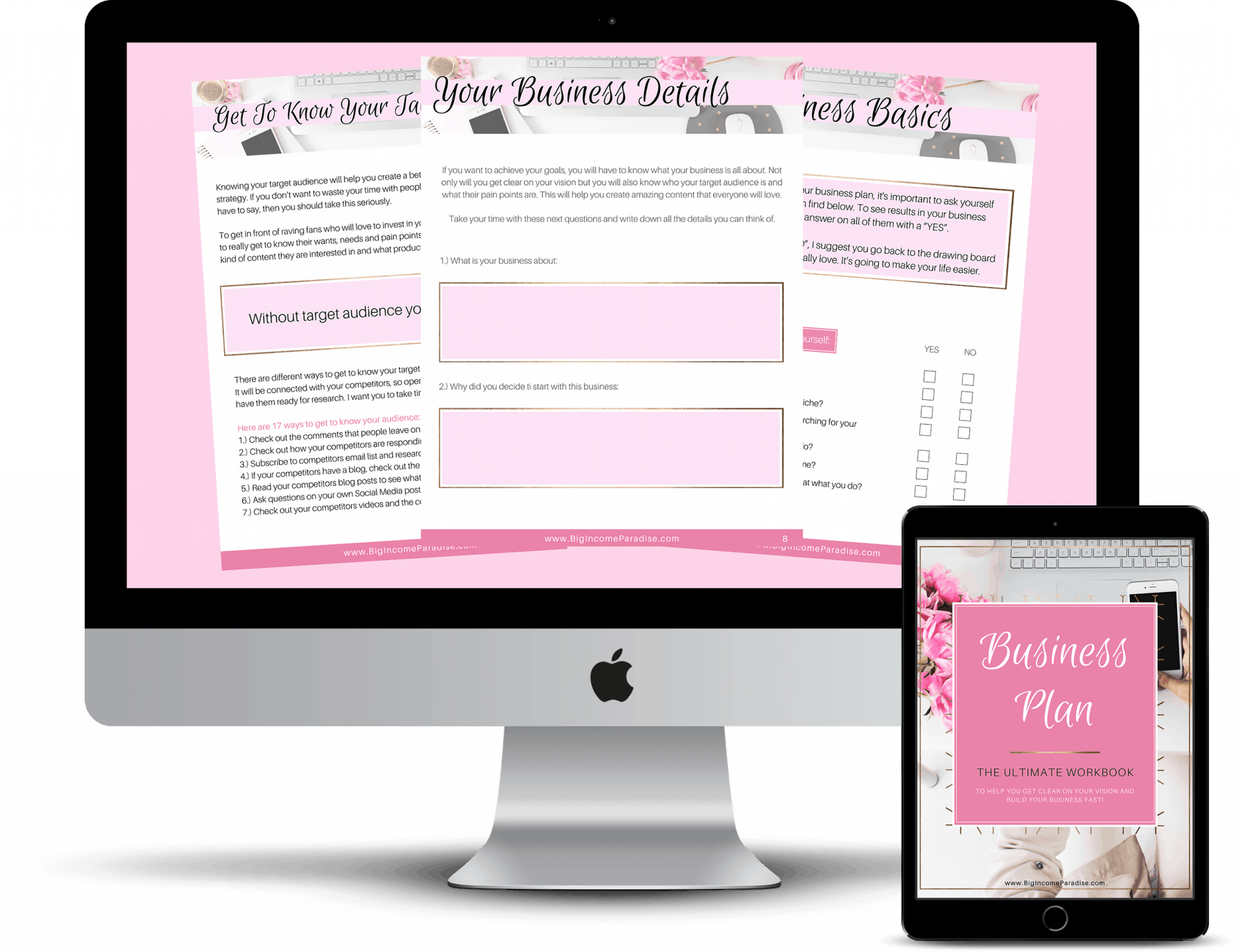 Business plan templates picture