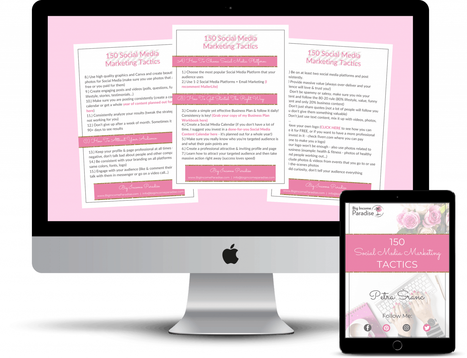 150 Social Media Marketing Tactics Big Income Paradise