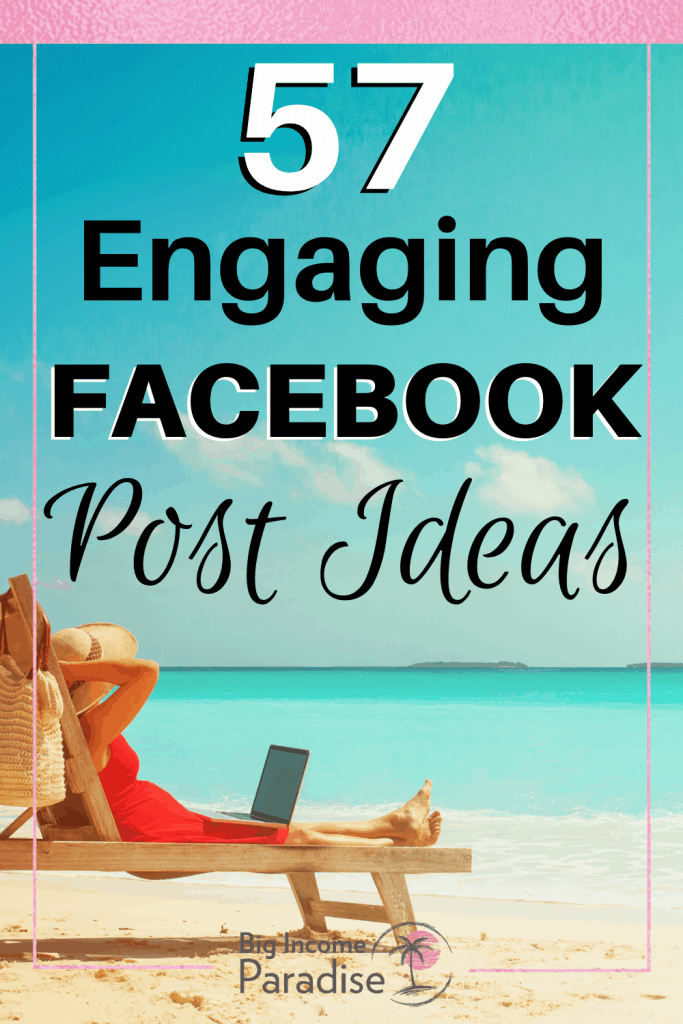 travel engagement post for facebook group