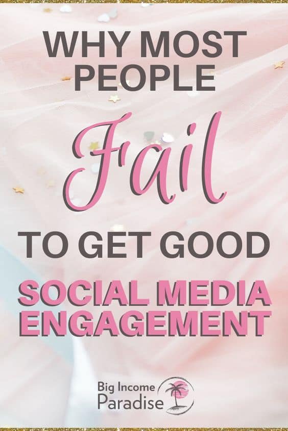 why most people fail to get good social media engagement