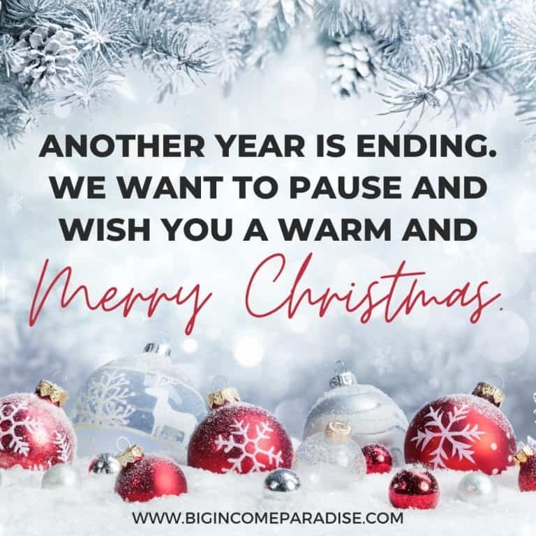 200+ Killer Christmas Captions For Your Business - Big Income Paradise