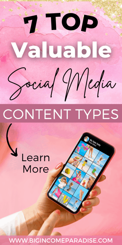 7 TOP Valuable Social Media Content Types