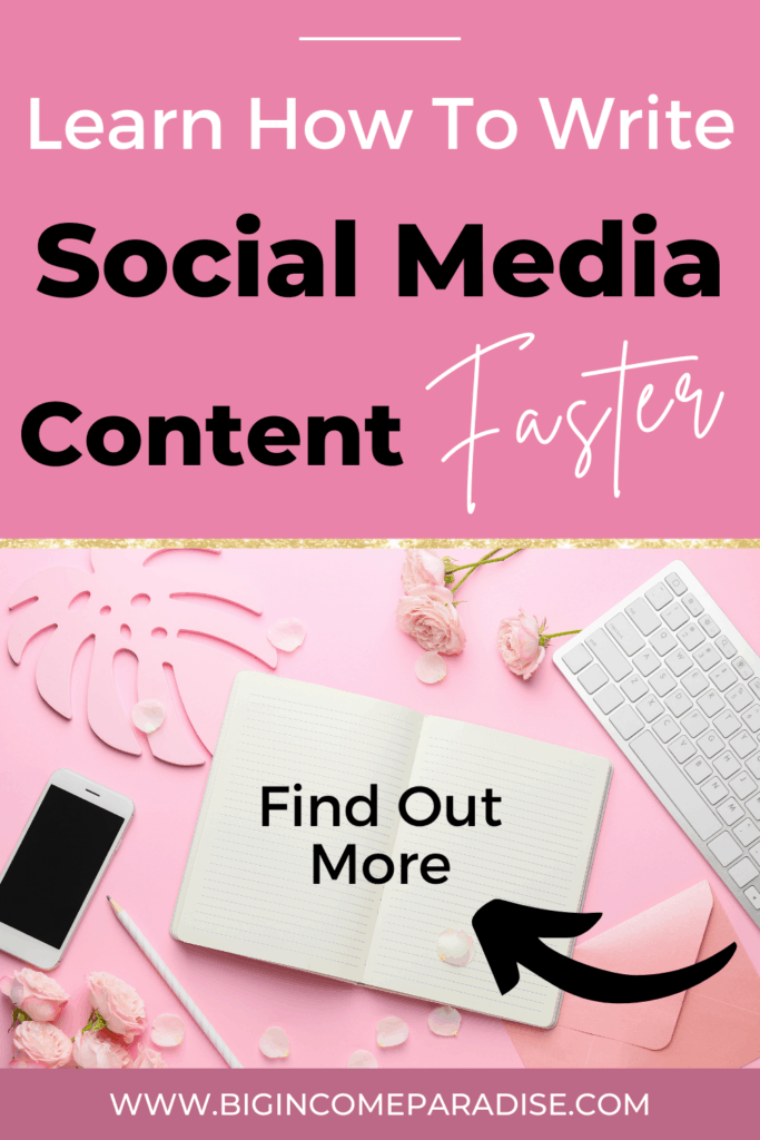 Learn How To Write Social Media Content Faster