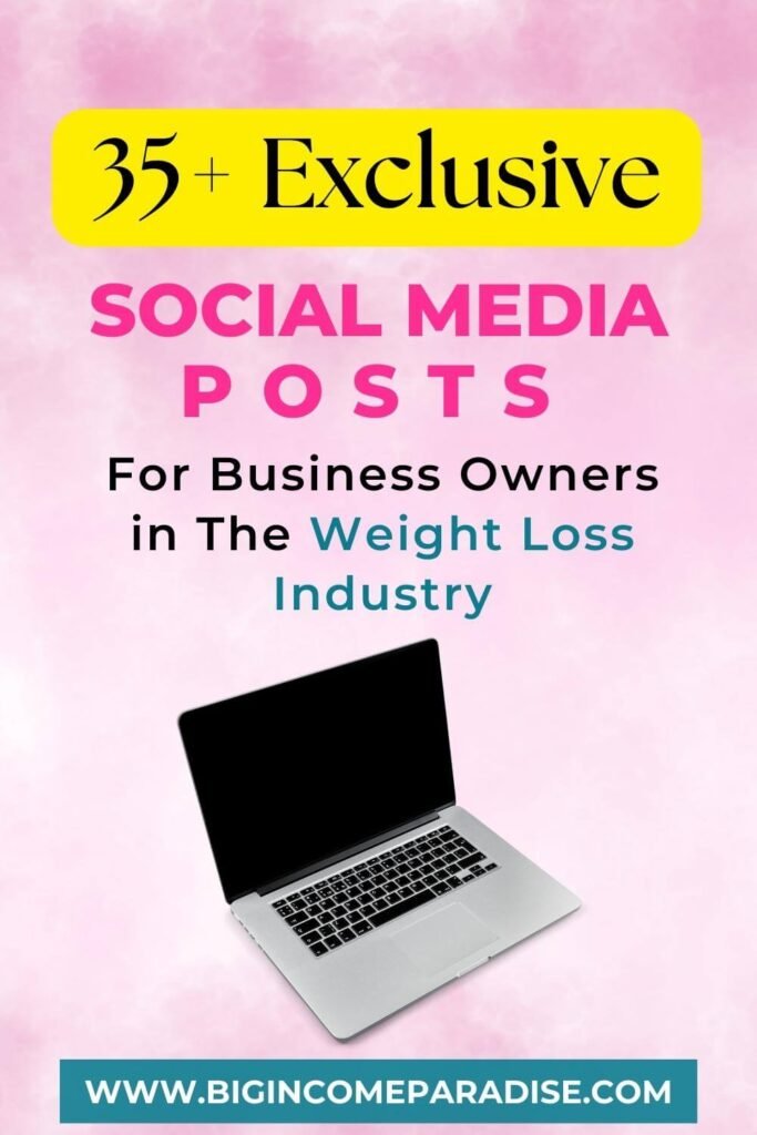 35+ Exclusive Weight Loss Posts To Attract More Customers. Social Media Content Ideas for Business.