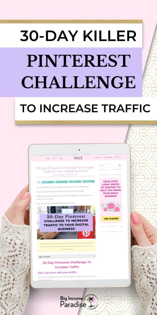 30-Day Pinterest Challenge To Increase Your Traffic